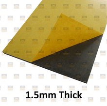 Load image into Gallery viewer, 1.5mm Thick Neoprene Self Adhesive Backed Foam Sheeting