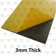 Load image into Gallery viewer, 3mm Thick Neoprene Self Adhesive Backed Foam Sheeting