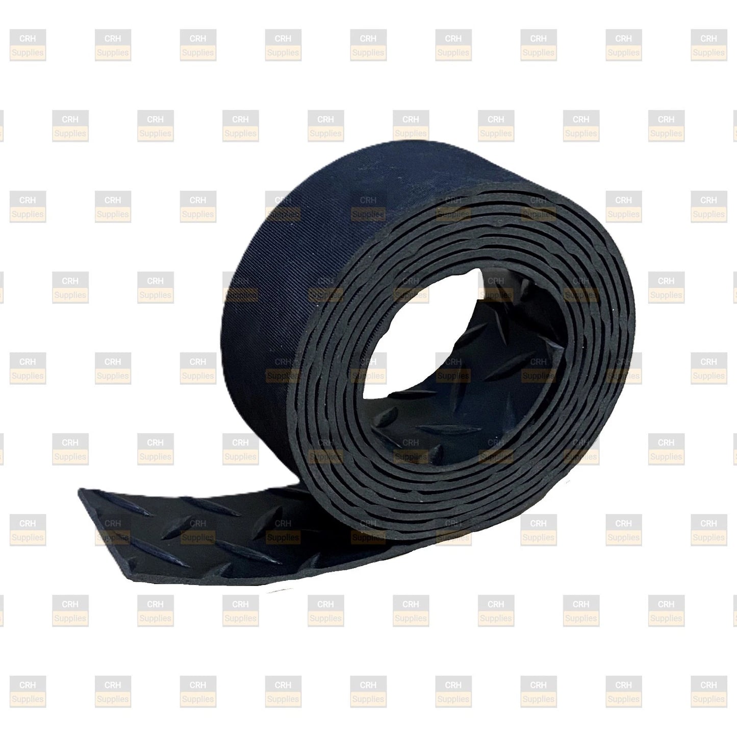 3mm Rhomboid Anti Slip Ribbed Rubber Rolls & Strips