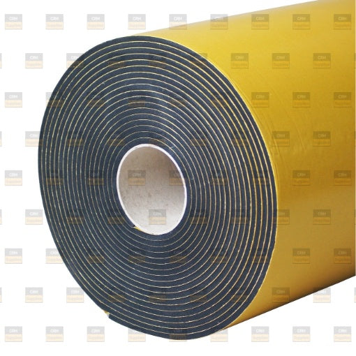 1mm Thick Neoprene Self Adhesive Backed Foam Roll