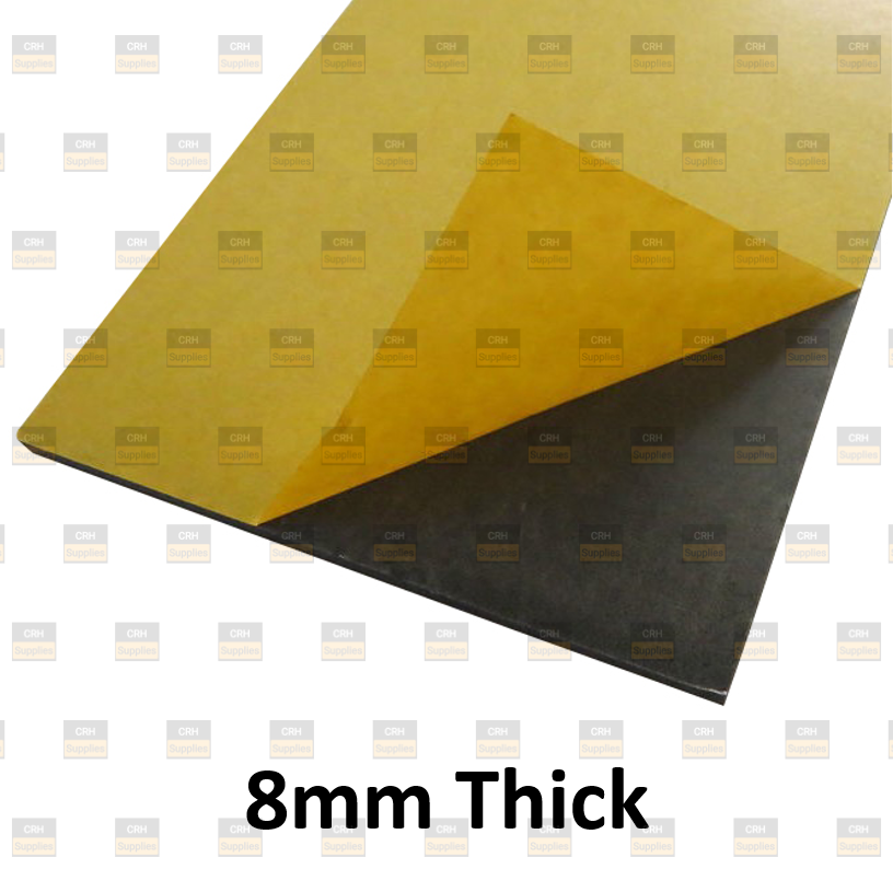 8mm Thick Neoprene Self Adhesive Backed Foam Sheeting